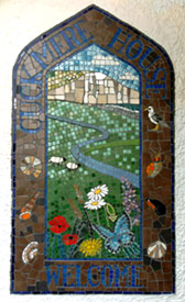 mosiac sign mosiac sign